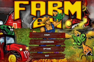 2d game ui design, mobile game ui ux, game menu, 2d game arts, ui animation