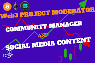do social media, telegram manager telegram community moderator discord chatters