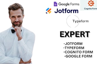 create jotform, typeform, cognito form, surveys, form stack, google form