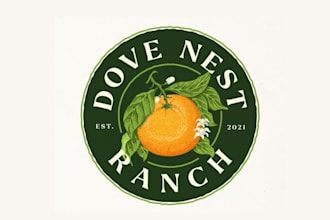 design perfect farm ranch fresh produce logo