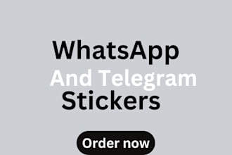 create animated whatsapp and telegram stickers