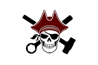 make exclusive pirate new logo to intimidate our competition