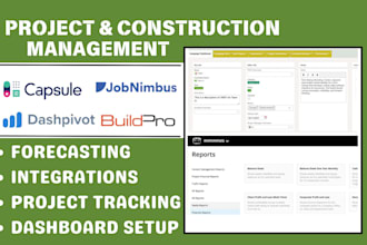 setup dashpivot joist buildpro plexxis jobnimbus proofhub capsule integrations