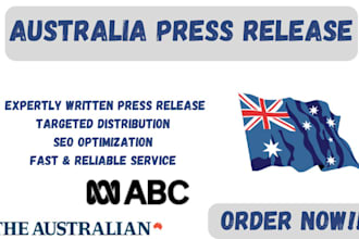 do australia press release writing and distribution to australia media outlets
