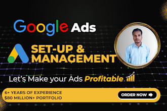 be your SEM management specialist, google ads adwords PPC campaign manager