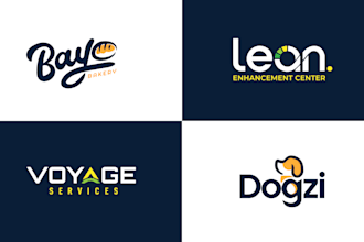 do lettermark, initial, versatile logo design or redesign