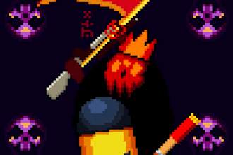 make pixel art commissions