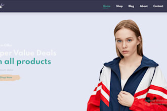 build a professional e commerce website with shopping cart and payments