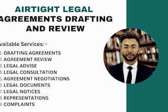 help you prepare legal agreements and documents