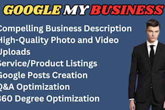 optimize 360 google my business page for local SEO gmb ranking
