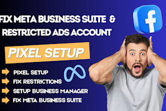 be your meta business suite expert and fix restricted ads account