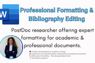 format your document according to your style