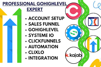 build highly converting sales funnel gohighlevel systeme io clickfunnels clixlo