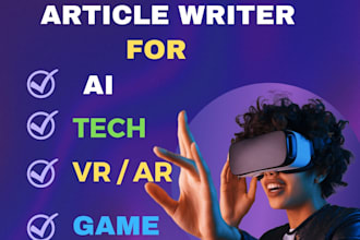 write expert ai content, tech blogs, and latest ai innovation articles