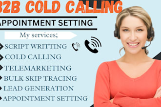 do b2b, b2b cold caling, telemarketing and telemarketing appointments settings