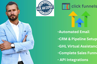 clone copy gohighlevel website clickfunnels, go high level landing page VA