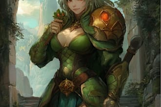 create amazing d and d character for you