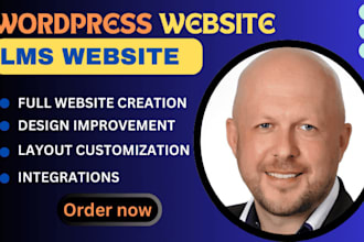 build wordpress lms website with learndash, tutor lms and buddypress