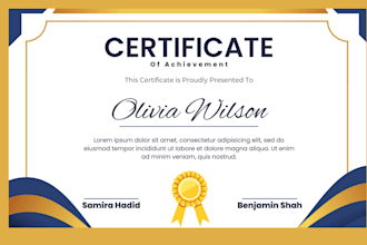 design custom college transcript and certificate, diploma certificate design