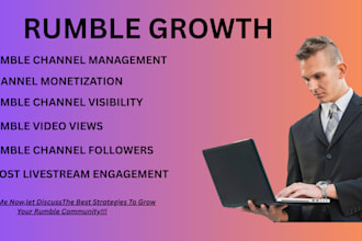 do quick rumble video promotion and channel promotion