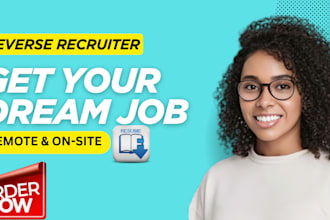 professionally reverse recruit for your job search and apply