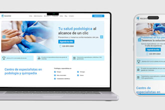 design your website mockup or web design in figma