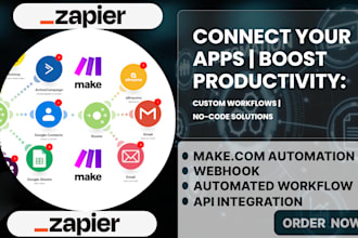 setup automation on make com n8n, vapi ai integration in 48 hrs
