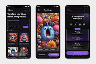 develop ai image generator ai photo editing app ai saas