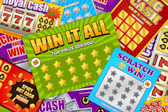 build competition and raffle website, giveaway website for raffle business