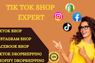 manage tiktok shop setup tiktok shop tiktok dropshipping