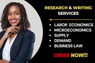 help on labor economics, microeconomics, supply, demand and business law tasks