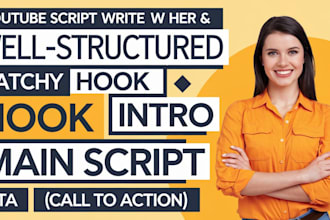 research and write an entertaining youtube video script
