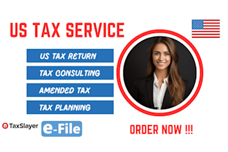prepare and e file US tax returns for personal, llc, c corp, s corp, bookkeeping