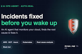 build an ai agent that monitors your cloud, finds root causes and fixes issues