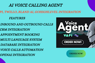 develop ai voice agent ai calling agent elevenlabs voice ai