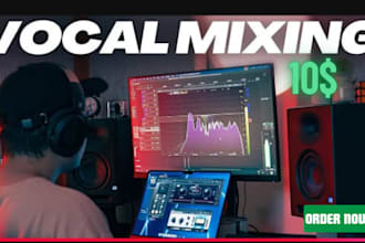 mix and master your vocals professionally in 24hrs