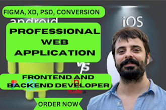 do web application, flutter app, ai chatbot developer, saas dashboard with figma