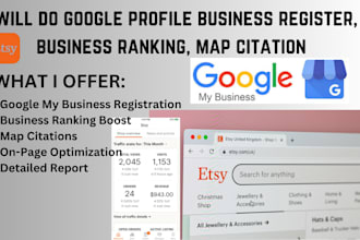 do google my business profile business ranking and search ranking map citation