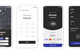 develop custom fintech app, nfc app, transfer app, bank app, tap and pay app