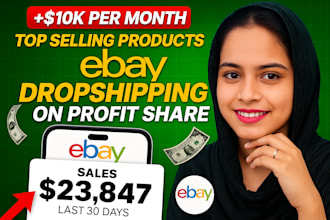 do ebay dropshipping on profit share