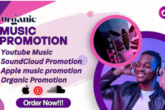 do youtube music sound cloud pr0motion apple promotion organic pr0motion