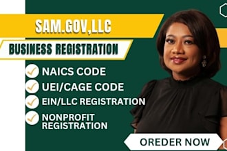 do sam gov, nonprofit registration, llc registration, uei, cage code, naics code