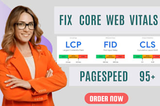 fix core web vitals, fix fcp, cls, and lcp issues, wordpress pagespeed insight