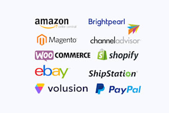 build shopify bot, amazon bot, ebay bot, etsy , walmart bot