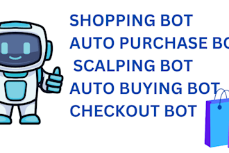 do shopping bot  scalping bot auto purchase bot checkout bot auto buying bot
