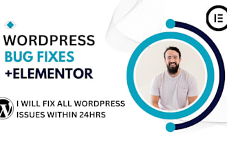 fix elementor pro errors and issues fast wordpress expert support