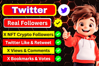 do twitter x marketing for crypto nft followers engagement organic growing