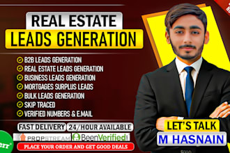 do provide real estate leads generation with skip traced