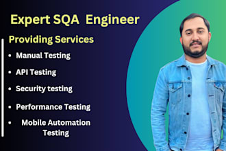 do website QA testing and mobile app testing for functionality, usability and UX