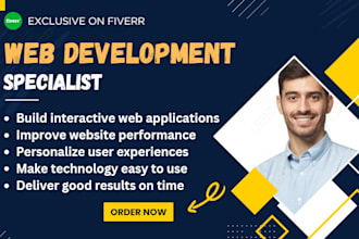 build mobile responsive, user friendly ecommerce, property and agency website